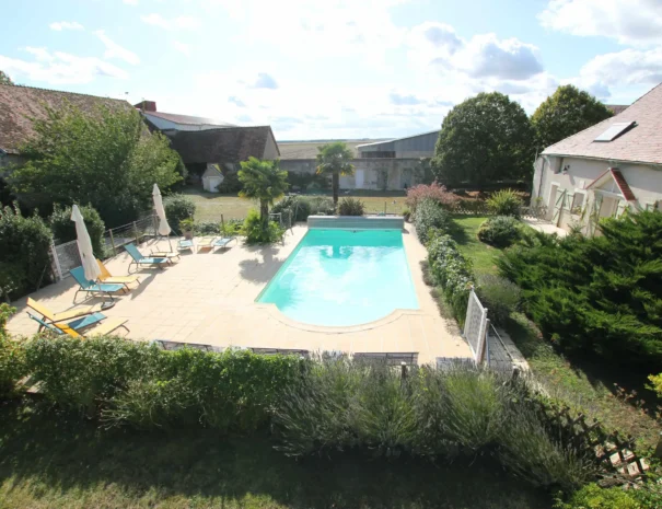 Gite Hortensias - Piscine